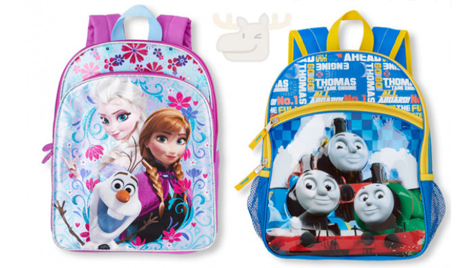 (60% off) Frozen or Thomas Backpacks – now only $11.98 with Free Shipping @ The Children’s Place Canada! * HOT * 