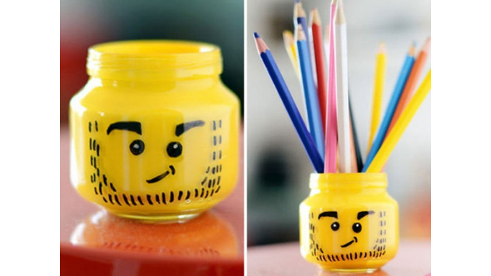 DIY LEGO Pencil Holder!