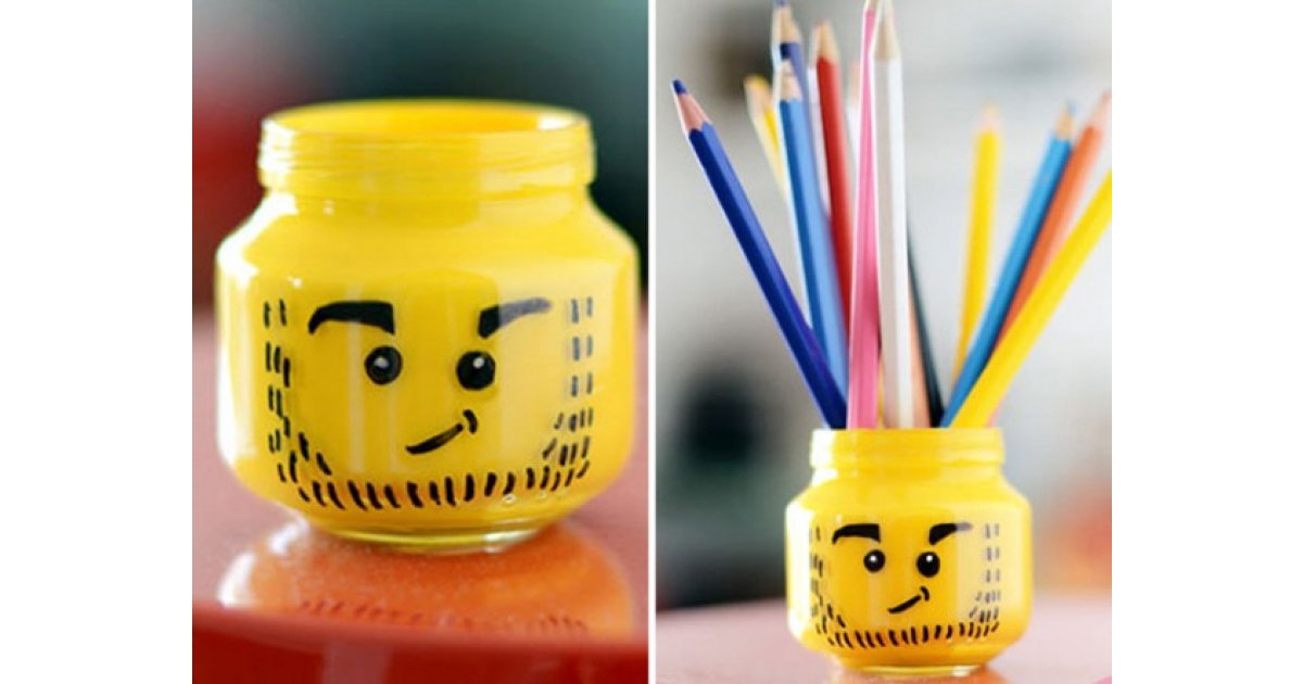 DIY LEGO Pencil Holder!