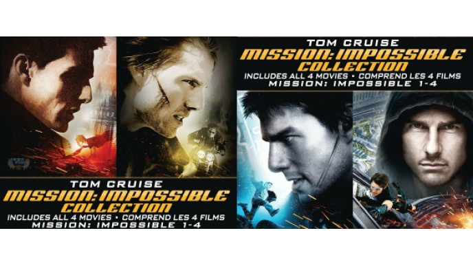 Mission Impossible Collection [Blu-Ray] 56% Off & $8 Movie Voucher - Only $19 @ Amazon.ca