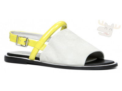 (Save 73%!) Shellys London Salvant Suede Flat Sandals now only $30 @ Little Burgundy Canada