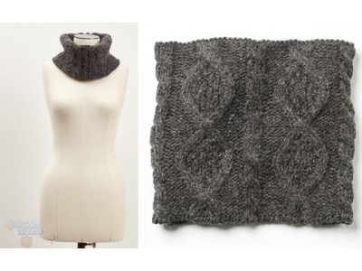 (73% off) Roots Canada: Brigitte Chunky Cable Snood now only $13 & Free Shipping!