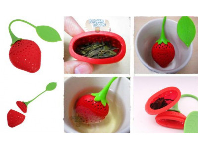 Strawberry Silicone Tea Infuser Now $1.75 & Free Shipping @ Amazon Canada!!