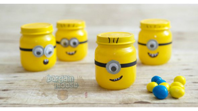 How To Make Minion Jars On The Cheap