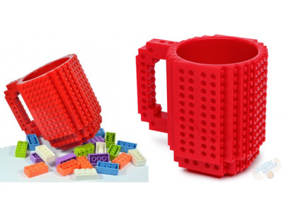 (70% off) Red Build on Brick Mug only $17.14 & Free Shipping @ Amazon.ca!