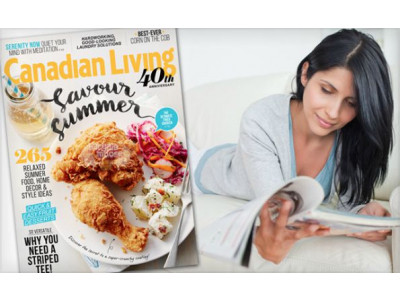 WagJag Canada: Canadian Living One-Year Subscription Only $9.60 With Coupon Code