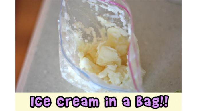 Fun & Frugal: Ice-Cream in a Bag! 