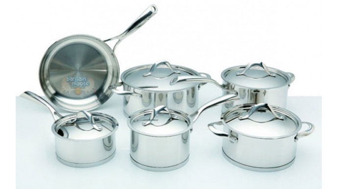Today Only: $595 Off 11-Pc Paderno Muskoka Cookware Set @ Best Buy Canada - Now $170 (HOT!) (EXPIRED)