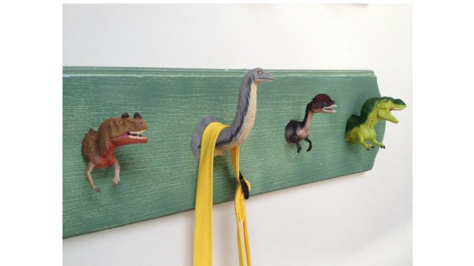 DIY Dinosaur Hooks! 