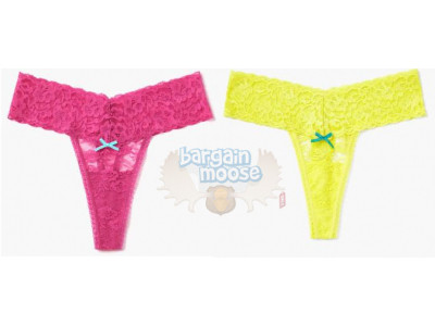 (Select Sizes) 70% Off Lace Thong Maternity Panty - Now Just $3 @ Thyme Maternity!