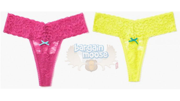 (Select Sizes) 70% Off Lace Thong Maternity Panty - Now Just $3 @ Thyme Maternity!