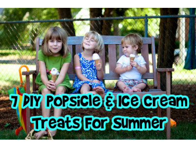 7 DIY Popsicle & Ice Cream Treats For Summer