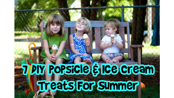 7 DIY Popsicle & Ice Cream Treats For Summer