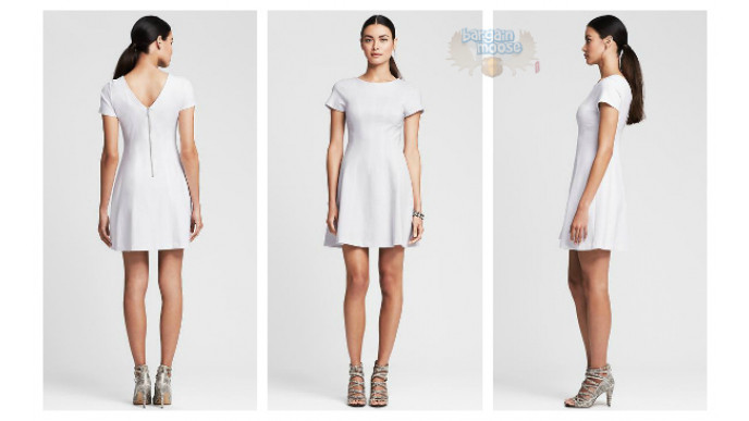 Banana Republic: 90% Off Seamed Ponte Fit-and-Flare Dress Was $160 | Now $17 (FS @ $50) (EXPIRED)