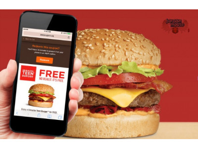 FREE Sriracha Burger with Smartphone Coupon @ A&W