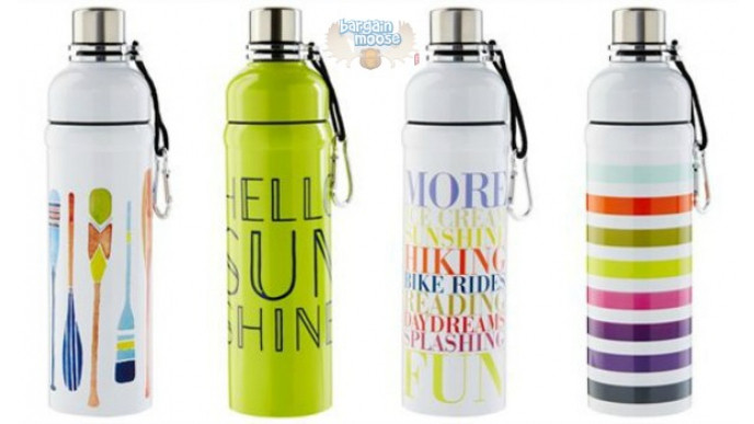 (54% off) Chapters Indigo Canada: Stainless Steel Water Bottles Were $22 | Now $10 (FS @ $25)