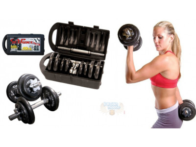 Amazon.ca: Cap Barbell Dumbbell Set (40lbs) Was $112 | Now $48 & Free Shipping
