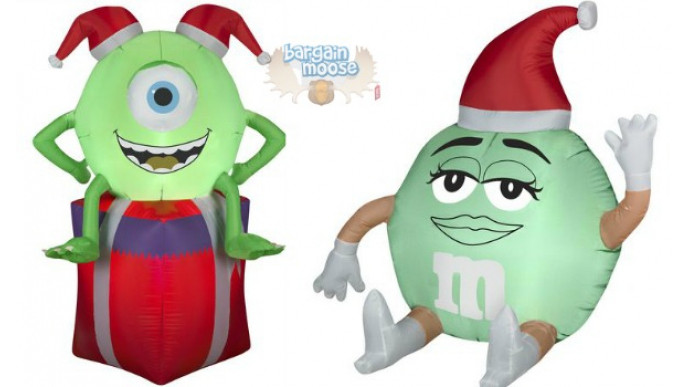 HOT!! Save 75%! Holiday Lawn Airblown Santa Decorations Starting At $7.25 @ Walmart.ca