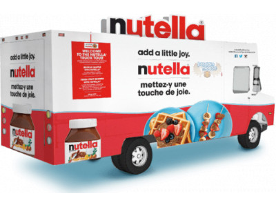 Canadian Nutella Truck Tour: Free Food Samples, Free Custom Nutella Jar Labels & Other Prizes
