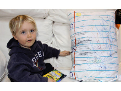 DIY Doodle Pillow Case!