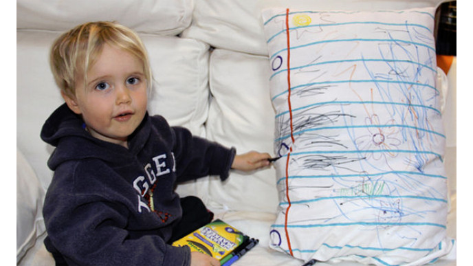 DIY Doodle Pillow Case!