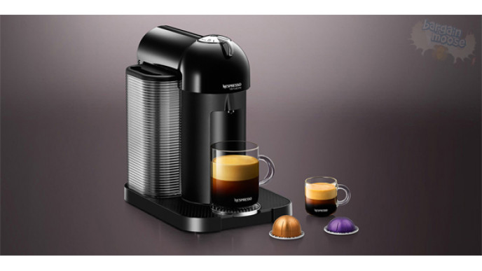 Nespresso Canada: Free VertuoLine Coffee Machine worth $299 WUB 300 Capsules & Free Shipping!!!