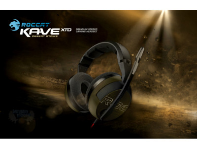 NCIX.com: Roccat Kave XTD Desert Strike Gaming Headset Was $90 | Now $40 & Free Shipping