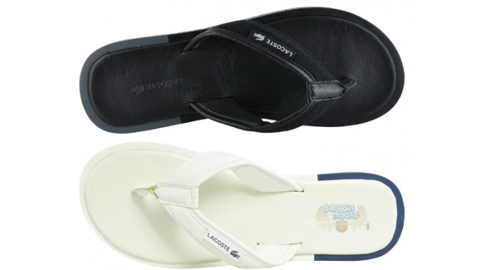 Town Shoes: Lacoste Athali 2 Sandal Was $90 | Now $27
