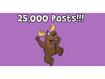 Happy 25,000th Post to Us!