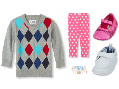 Little Boys Argyle Sweater Was $27 | Now $9.50 & Free Shipping No Minimum @ The Children’s Place Canada