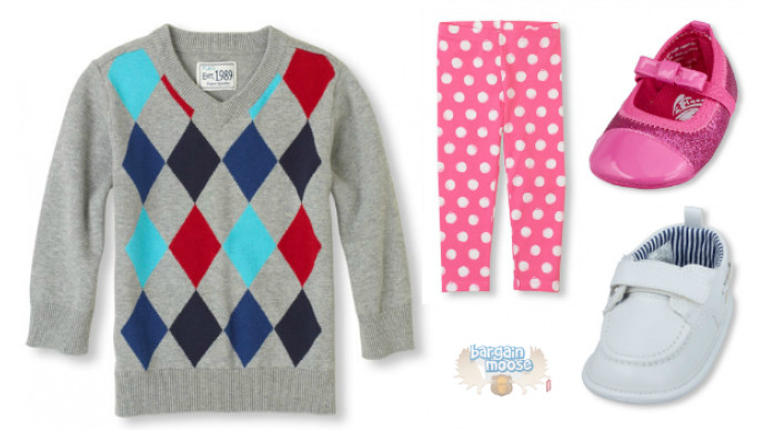 Little Boys Argyle Sweater Was $27 | Now $9.50 & Free Shipping No Minimum @ The Children’s Place Canada
