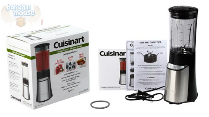 60% Off Cuisinart Stainless Steel Compact Portable Blender $39.99 + Shipping @ Newegg.ca!