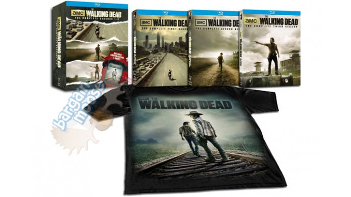 Amazon.ca: The Walking Dead Seasons 1-3 Blu-Ray Box Set + FREE T-Shirt - Now $40 & Free Shipping (Lowest Price Ever!) *BUMP!*