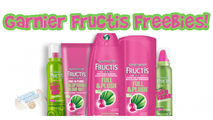 Canadian Freebie: Free Garnier Fructis Full & Plush Samples