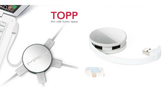 Phone Gala: Mipow TOPP 4-Port USB Hub Was $20 | Now $6 + Shipping (EXPIRED)