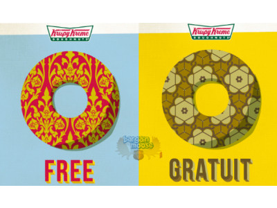 Free Doughnut Of Your Choice For National Doughnut Day (Friday June 5th) @ Krispy Kreme Canada (EXPIRED)