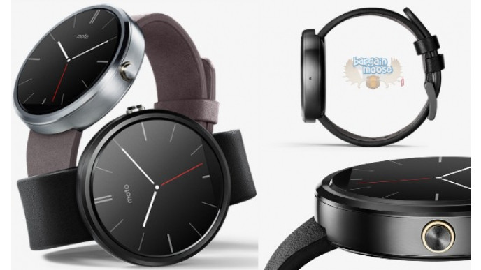 Moto 360 Was $280 | Now $180 & Free Canadian Shipping @ Google Store