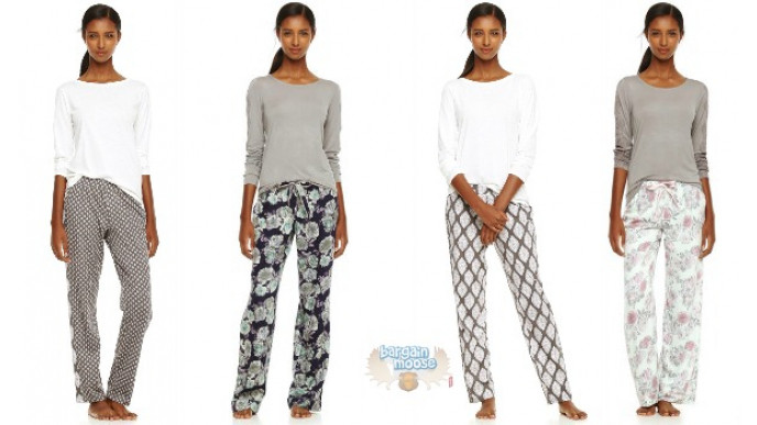Print Sateen Sleep Pants Were $19 | Now $5 & Free Shipping Coupon Code @ Joe Fresh Canada