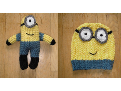 Knitters! Get Free Minion Hat & Toy Knitting Patterns Here