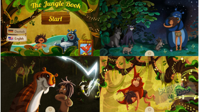 Canadian Freebie: The Jungle Book Story Reading (iPad/iPhone)