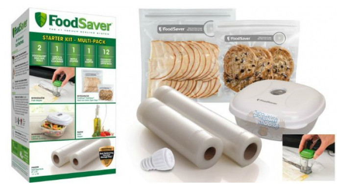 FoodSaver Accessory Starter Kit Was $50 | Now $25 + FS On $50 @ Walmart.ca