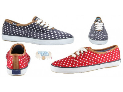 Save 65%! Keds Polka Dot Mirirawiel Were $50 | Now $17.49 (FS @ $50) @ Globo Shoes