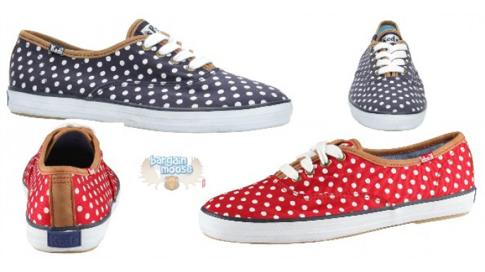 Save 65%! Keds Polka Dot Mirirawiel Were $50 | Now $17.49 (FS @ $50) @ Globo Shoes