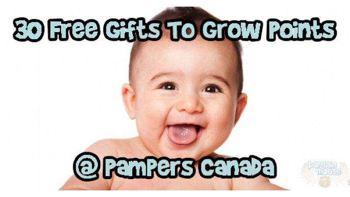 Get 30 Free Gifts To Grow Points @ Pampers Canada