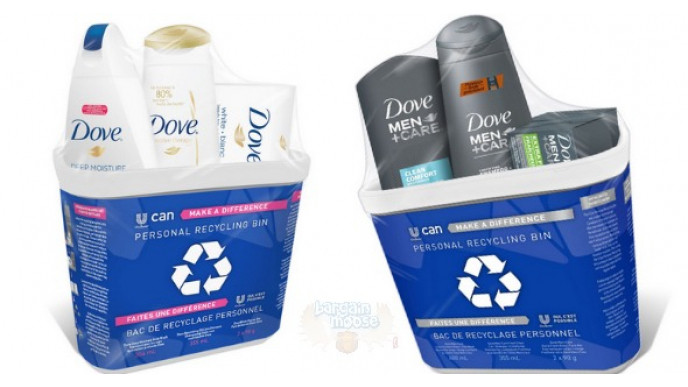 Dove Bathroom Recycling Kit And 3 Products Was $10 | Now $5 @ Walmart Canada (EXPIRED)