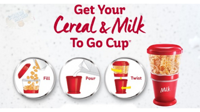 Kellogg's Canada: Free Cereal & Milk To Go Cup With Purchase - Just Pay Shipping