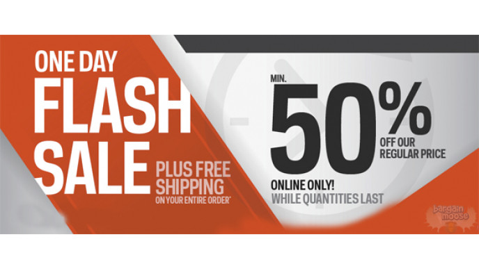 Sportchek.ca: Flash Sale One Day Only - Minimum 50% off & Totally Free Shipping! (EXPIRED)