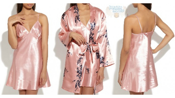 Satin Nightie or Kimono Was $40 | Now $12 + FS On $75 @ La Vie En Rose Outlet Canada