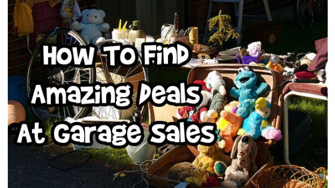 How To Find Amazing Deals At Garage Sales