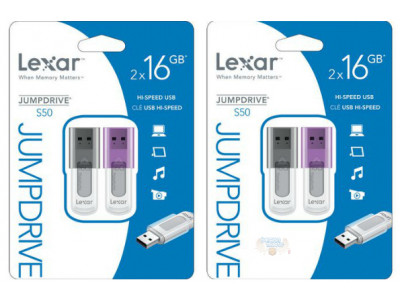 Walmart Canada: Lexar S50 16GB JumpDrive 2/Pak Only $10 *HOT*